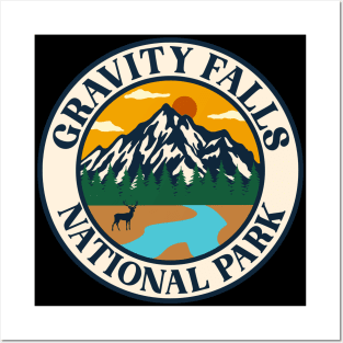 Gravity falls national park Posters and Art